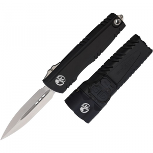 Microtech 127010SET Auto Luminary/Stiletto Pro Set Black Handles