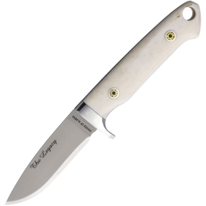 Knives Of Alaska 00961FG Legacy S30 Fixed Blade Knife Stag Handles