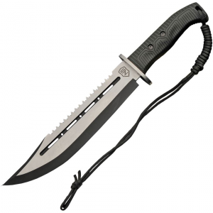 Sierra Zulu 5603 Ballista Hunting Knife Black Handles