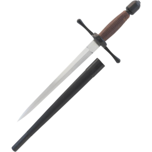 Kingston Arms 36241 Main Gauche Rapier Black Finis