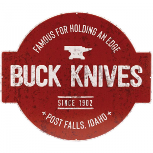 Buck 95309 Famous For Edge Tin Sign
