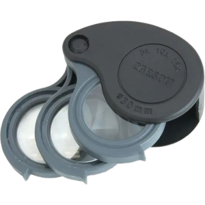 Carson Optics TV15 TriView Folding Loupe W/Case
