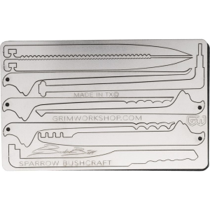 Grim Workshop BLLCRD Bill Rogue Survival Card