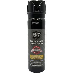Streetwise 31037 Sticky Gel Pepper Spray 4oz