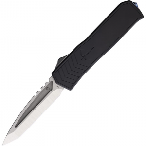 Medford 2134TT42ABF Auto Merc-1 Tumbled Tanto OTF Knife Black/Flame Handles