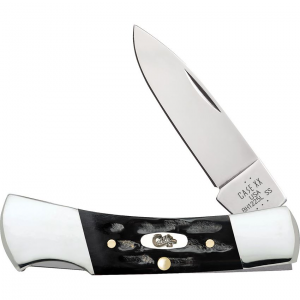 Case XX 65031 Drop Point Lockback Knife Buffalo Horn Handles