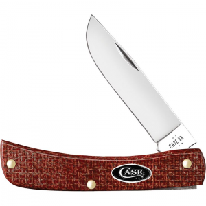 Case XX 12273 Sod Buster Knife Jr Red Micarta Handles