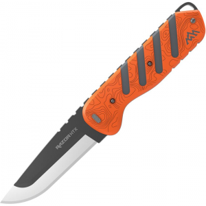 Outdoor Edge HTX35B6C Razor HTX 3.5 Fixed Blade Knife Gray/Orange Handles