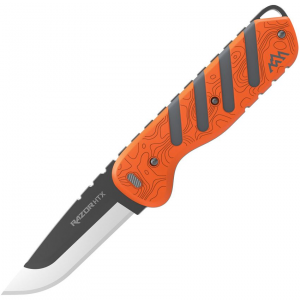 Outdoor Edge HTX30B6C Razor HTX 3.0 Fixed Blade Knife Gray/Orange Handles