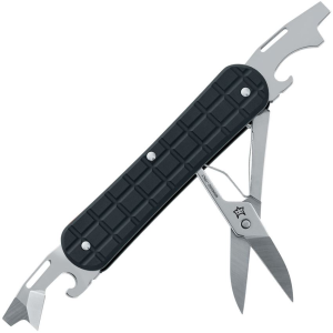 FOX VPGPW130F3BK Vulpis Folding Knife Black Handles