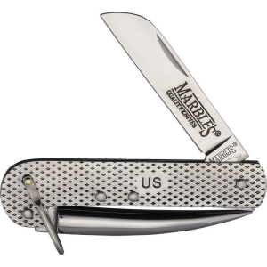 Marbles 715 GI US Marlin Spike Sheepsfoot Knife Stainless Handles
