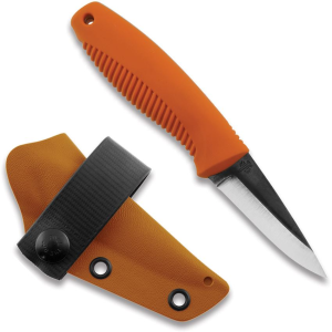 Peltonen 308 M23 Ranger Cub Carbon Steel Fixed Blade Knife Orange Handles