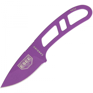 ESEE CANPURP Candiru Purple Fixed Blade Knife