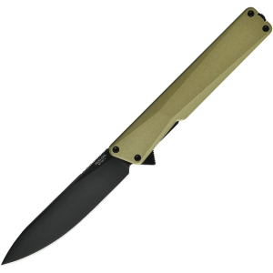 Oknife Oknife NAIONOG AION Liner Lock Olive Green - $95.99 at KnifeCountryUSA.com