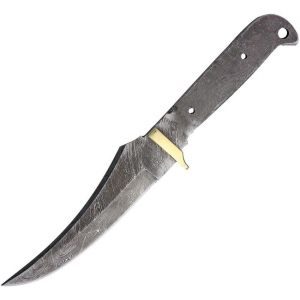 Blank 017 Damascus Skinner Fixed Blade Knife