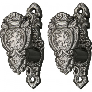 China Made 203307 Rampant Lion Shield Gun and Sword Holder with Cast Metal Construction