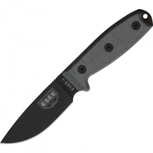 ESEE 3PM Model 3 Standard Edge Fixed Blade Knife