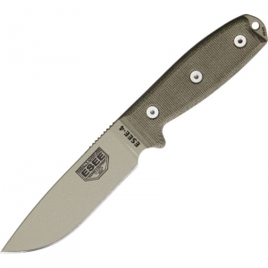 ESEE 4PDT Model 4 Plain Edge Fixed Blade Knife