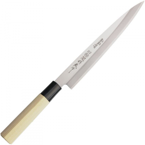 Due Cigni IHH04 Sashimi Maple Handle Fixed Blade Knife