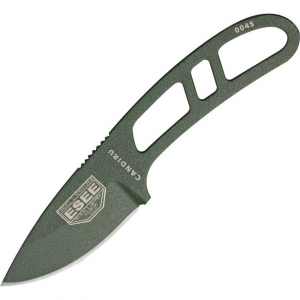 ESEE CANOD Candiru Series OD Green Fixed Blade Knife