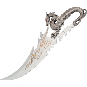 China Made M2814 Fire Dragon Fantasy Fixed Blade Knife