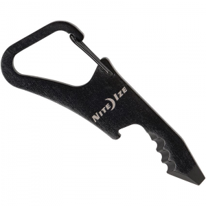 Nite Ize 3494 DoohicKey Multi Tool Black ClipKey with Stainless Construction
