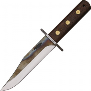 Svord VTR Von Tempsky Ranger Fixed Steel Clip Point Blade Knife with Brown HardWood Handles