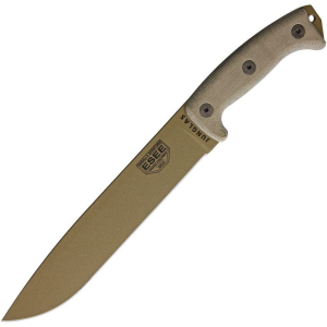 ESEE GLASDE Junglas Dark Earth Fixed Blade Knife