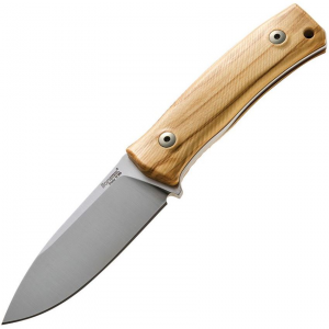 Lion Steel TM4UL M4 Olive Wood Fixed Blade Knife