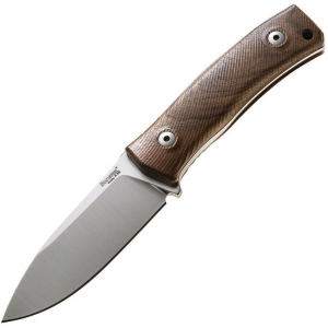 Lion Steel TM4WN M4 Walnut Wood Fixed Blade Knife