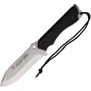Aitor 16126 Zero Fixed Blade Knife with Black Phenolgraf Wood Handle