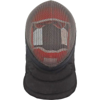 Rawlings 7012 RD Fencing Mask X-Large Steel and Mesh Frame Construction with Velcro Closures
