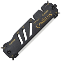 Camillus 19224 Multi-Functioning Glide Sharpener with Black Composition Housing