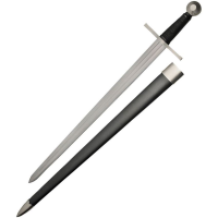 Battle Tested 2701 Broad Sword with Black Cord Wrapped Handle