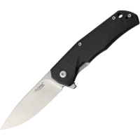 Lion Steel TREGBK TRE G-10 Black Framelock Folding Pocket Knife