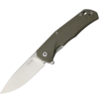 Lion Steel TREGGR TRE G-10 Green Framelock Folding Pocket Knife
