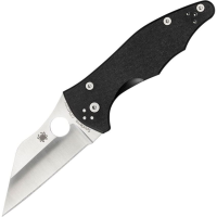 Spyderco 85GP2 Yojimbo 2 Folding Pocket Knife with Textured Black G-10 Handle