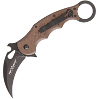 Fox 479E Karambit Dark Earth G-10 Linerlock Folding Pocket Knife