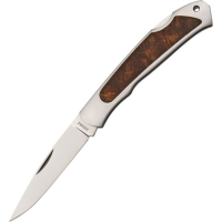 Moki 610J Ezo Red Fox Lockback Folding Pocket Knife