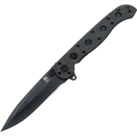 CRKT 01KZ M16 Black Zytel Spear Point Linerlock Folding Pocket Knife