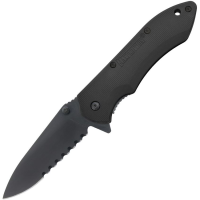Maxpedition FXSB Ferox Part Serrated Drop Point Linerlock Folding Pocket Knife