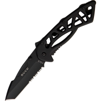 Buck 870BKX Bones Part Serrated Tanto Point Linerlock Folding Pocket Knife
