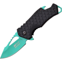 MTech 882GN Green Assisted Opening Framelock Folding Pocket Knife
