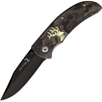 Elk Ridge 118 Camo Drop Point Linerlock Folding Pocket Knife