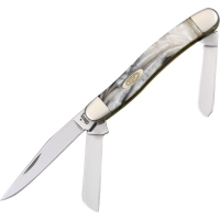 Case 9318IQ Medium Stockman Folding Pocket Knife with Ivory Quartz Corelon Handle