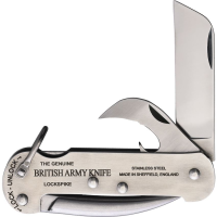 J. Adams Sheffield England 014 Gen British Army Folding Pocket Clasp Knife with stainless construction