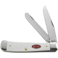 Case 60182 Trapper Sparxx Series Folding Pocket Knife with Jigged Handle
