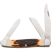 Bear & Son SD47 Large Stockman Folding Pocket Knife with Stainless Construction Blade