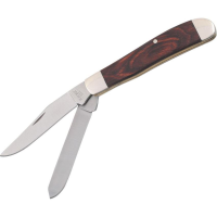 Bear & Son 207R Mini Trapper Folding Pocket Knife with Rosewood Handle