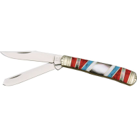 Rough Rider 918 Stoneworx Trapper Folding Pocket Knife with Stainless Steel Construction